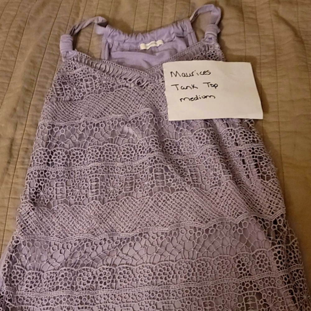 1 tank, 1 dress, and 4 shirts